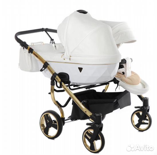 Коляска для двойни junama