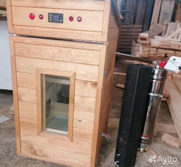 Коптильня холодного и горячего копчения