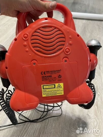 Проигрыватель elc с адаптером для розетки