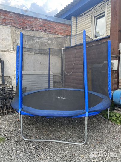 Батут с сеткой 305 диаметр