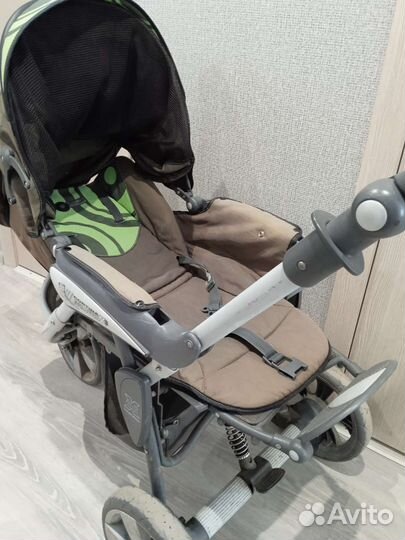 Коляска Саmсortina Evolution(3 в 1),зелёный,белый