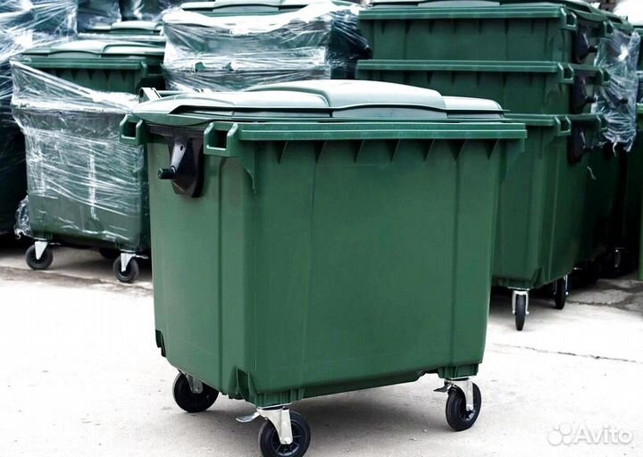 Пластиковый контейнер 1100л, 770л. Арт. 7761