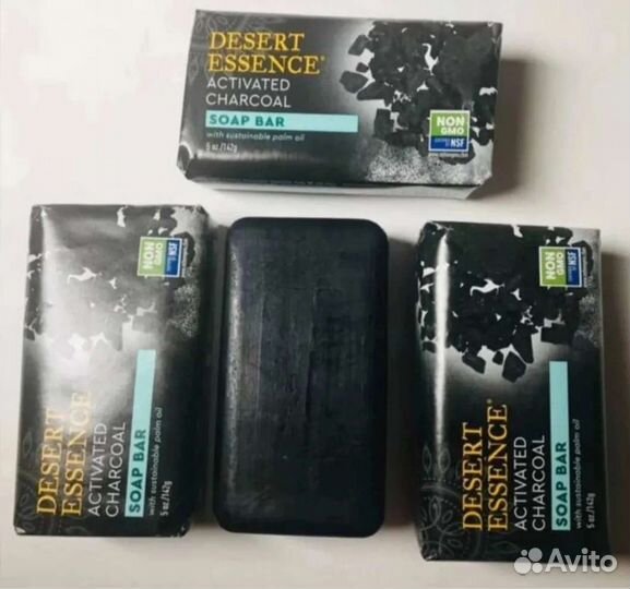 Мыло с активированным углём