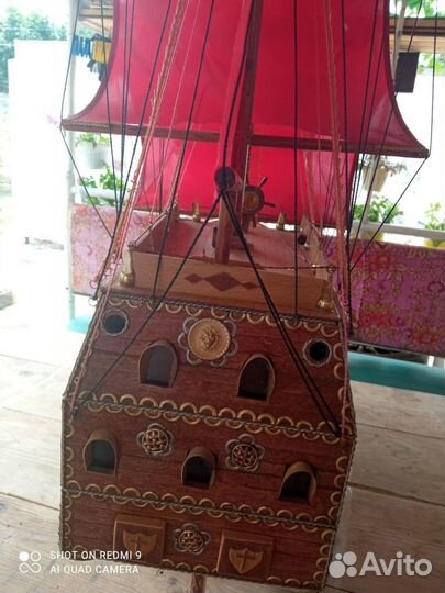 Парусник святой петр 1 ручной работы