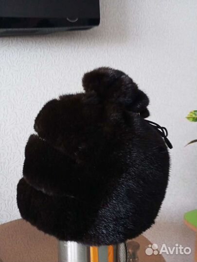 Шапка норковая женская бу