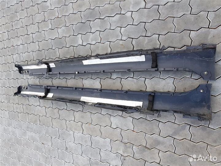 Накладка на порог лев. Lexus Ls460