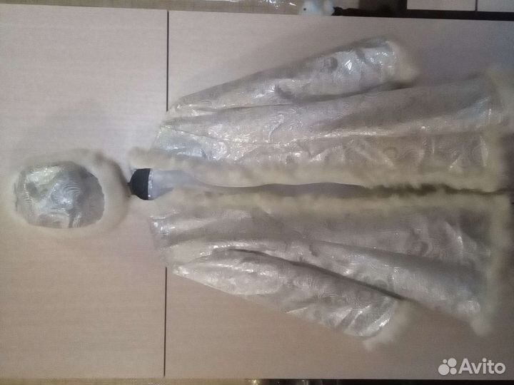 Детский карнавальный костюм Снегурочки