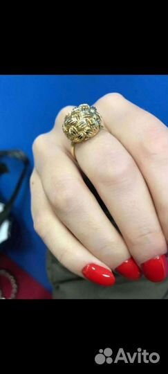 Кольцо р.16,5 новое