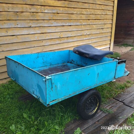 Телега для мотоблока, самодельная