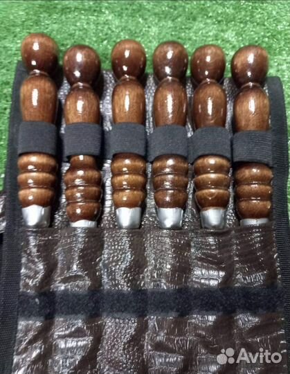 Шампуры в чеxле. подapoчный нaбор