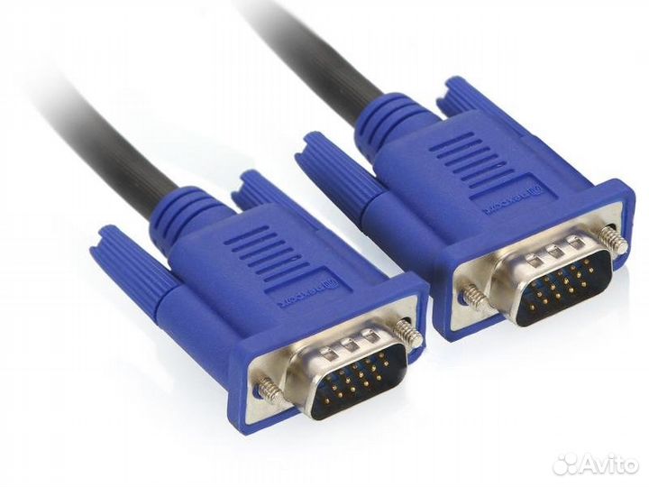 Кабель шнуры VGA - VGA от 1.2 до 20 метров
