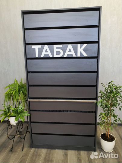 Шкаф для сигарет120 позиций с боковой подсветкой