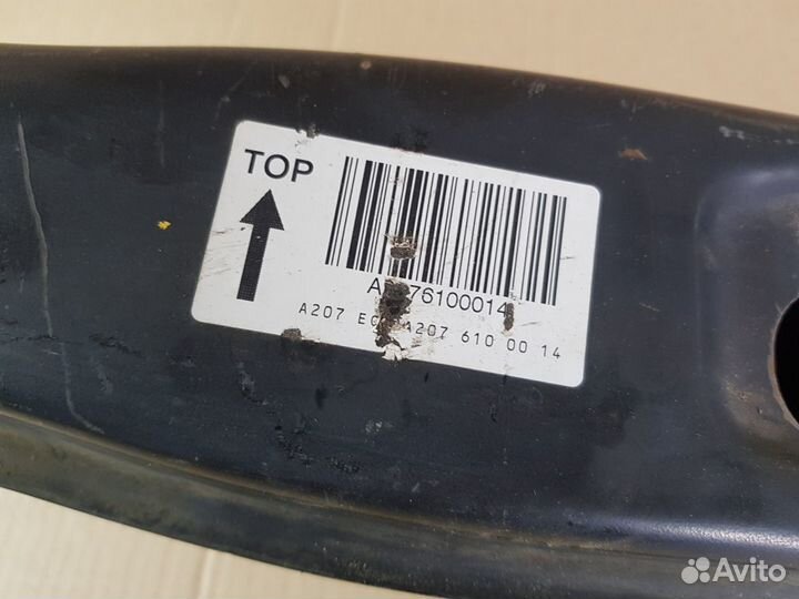 Усилитель бампера задний Mercedes-Benz E250 C207