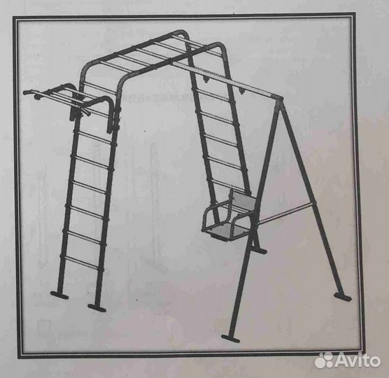 Уличный Детский Спортивный Комплекс - Дачник