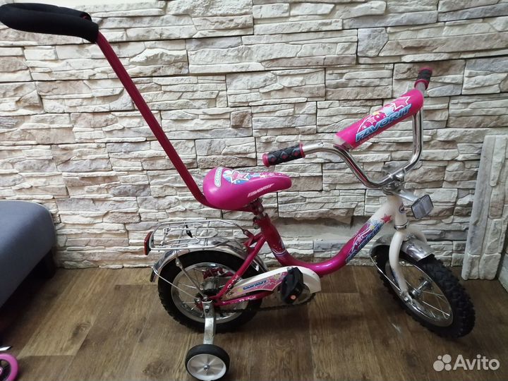 Велосипед для девочки от 3 лет