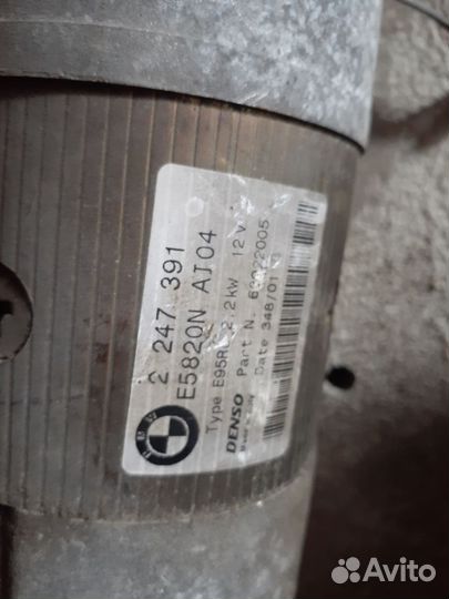 Стартер бмв x5 e53 дизель