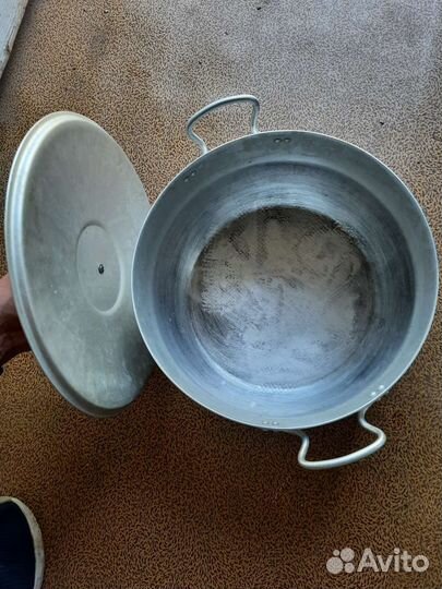 Кастрюля алюминиевая 10 литров