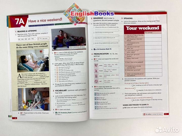 English file 4ed beginner комплект (sb,wb,cd) новы