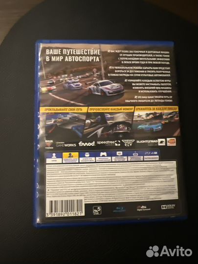 Project cars диск на пс 4