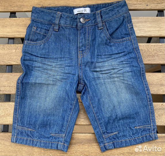 Джинсовые шорты LaRedoute на мальчика 110