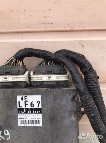 Блок управления двигателем Mazda 3 BK 2.0