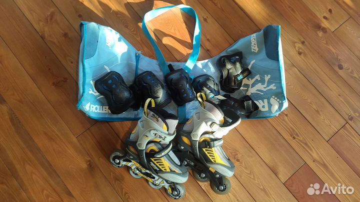Роликовые коньки детские раздвижные