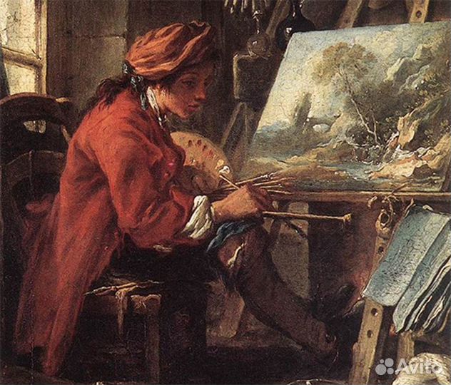 Муштабель для художника