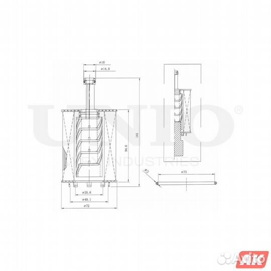 Фильтр масляный