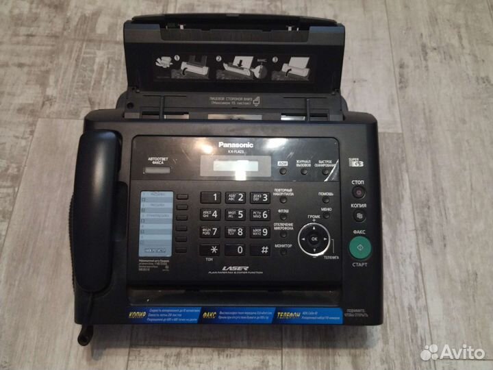 Факс panasonic kx-fl423