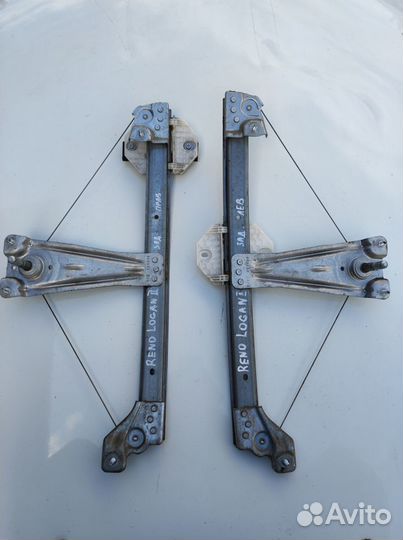 Стеклоподъемник задний левый правы Renault Logan 2