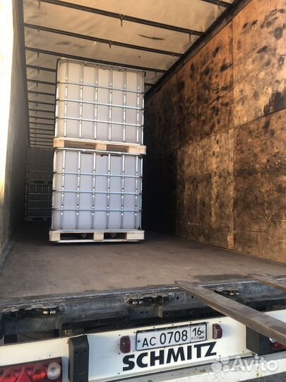 Новые Еврокубы 1000л деревянный поддон Казань