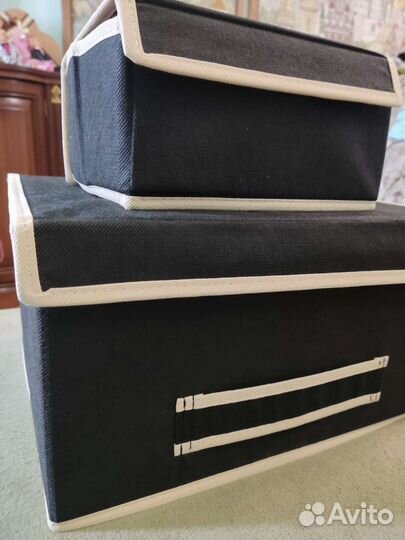 Коробки кофры для хранения новые плотные