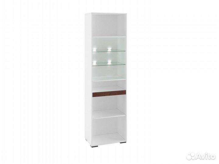 Шкаф-пенал витрина со стеклом 