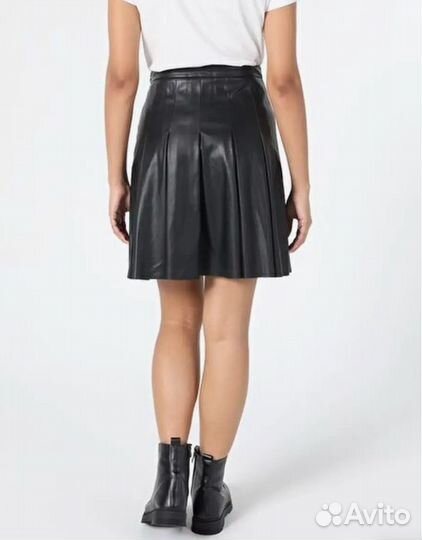 Юбка тенниска экокожа Colins 46 б/у