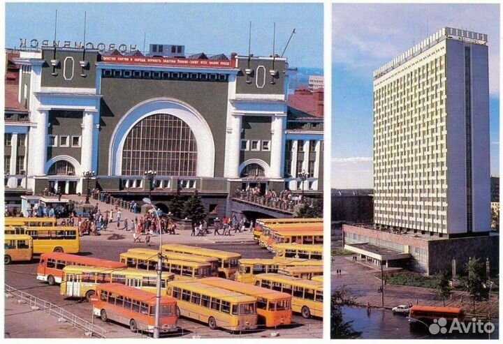 Советские фото Новосибирска