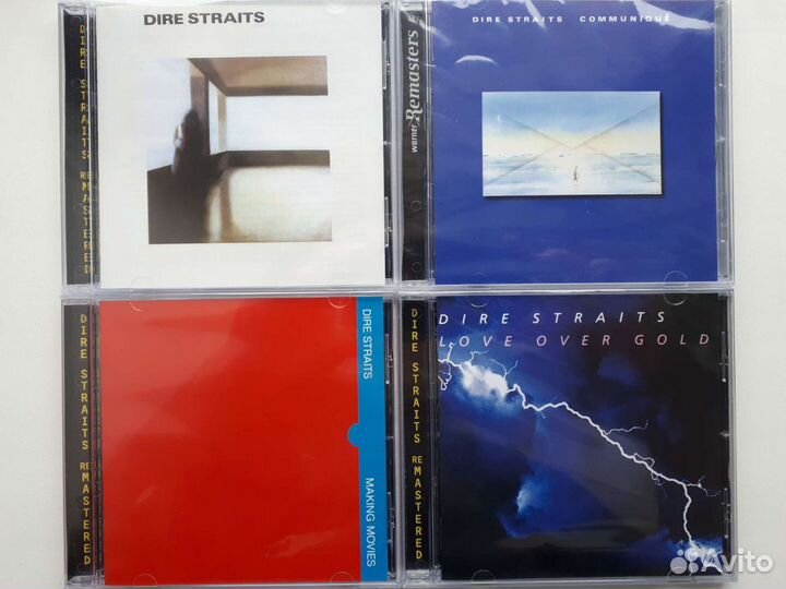CD диски Dire Straits и Mark Knopfler