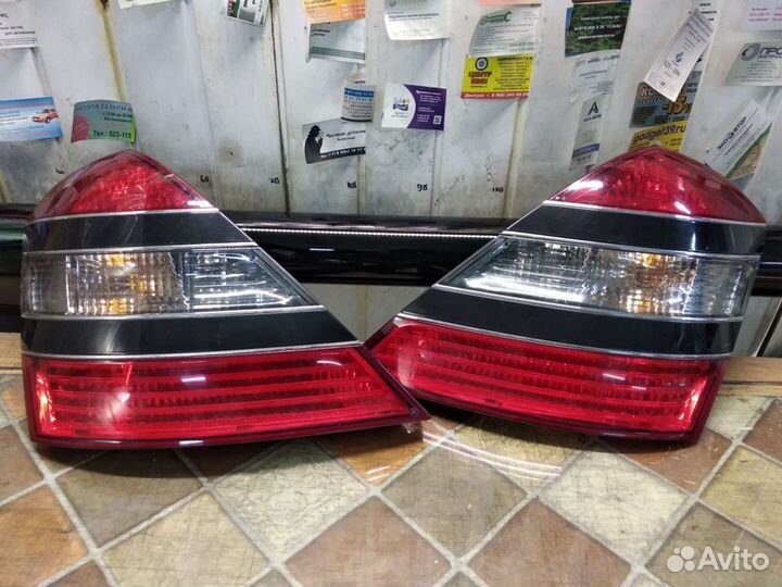Задние фонари мерседес w221