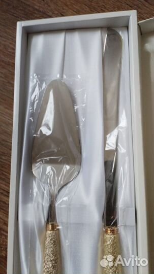 Нож и лопатка для торта