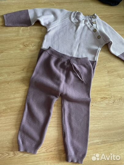 Вязаный костюм amarobaby