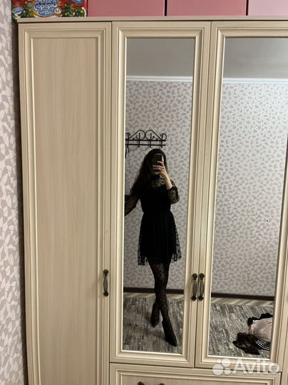 Платье черное вечернее 42 р