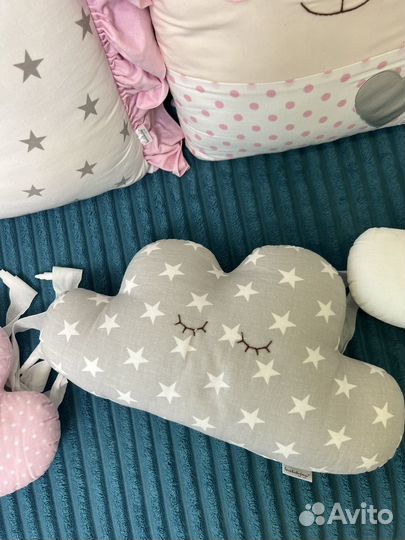 Бортики в детскую кроватку