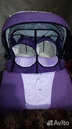 Коляска 2в1 прогулочная коляска, торг возможен