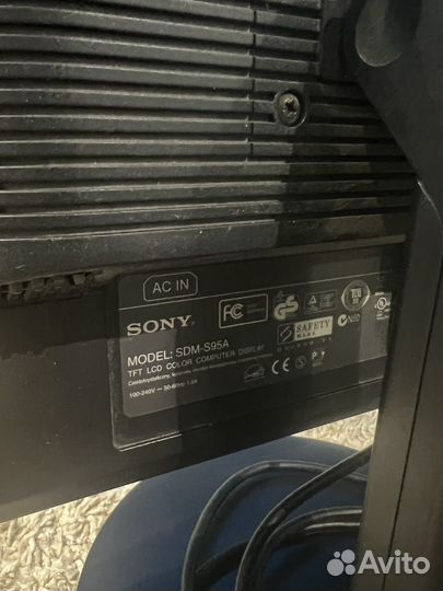 Монитор sony