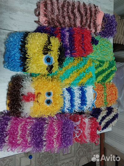 Мочалка ручной работы