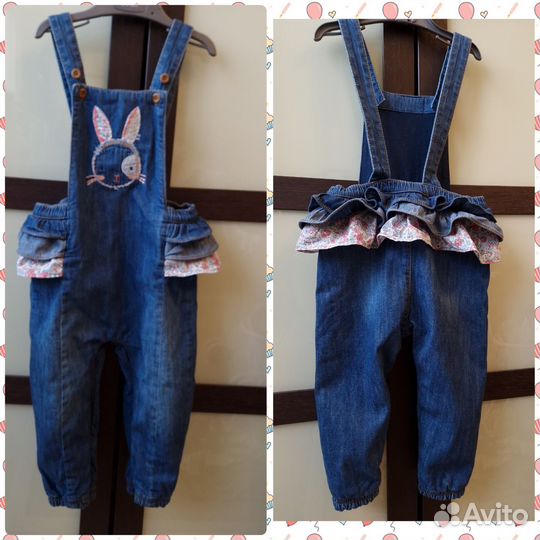 Фирменная одежда на девочку mothercare next 80-86