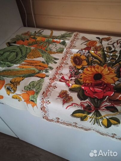 Льняные кухонные полотенца СССР