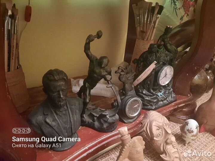 Антиквариат винтаж старина раритет статуэтки касли