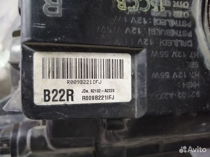 Фара правая Kia Ceed 2012-2018