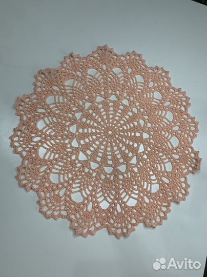 Вязаные салфетки