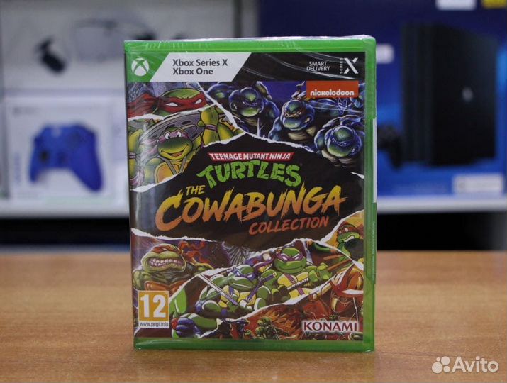 Tmnt Cowabunga Collection Xbox англ версия бу